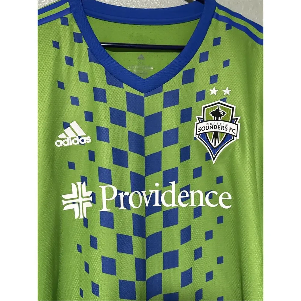 Adidas MLS Seattle Sounders FC 22-23 Green Authentic Soccer Jersey Men’s 2XL